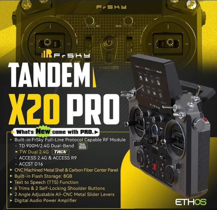Thumbnail: FRSKY Tandem X20 PRO Transmitter
