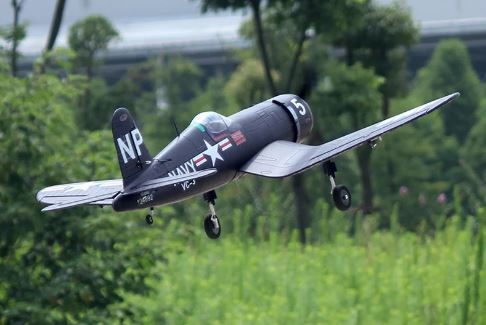Thumbnail: Dynam F4U Corsair V2 Warbird RC Airplane 1270mm 50" Wingspan - PNP