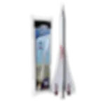 Estes Model Rockets:  Low Boom SST packaging