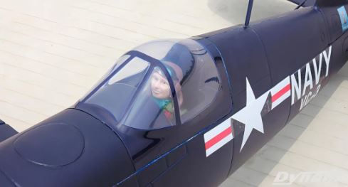 Thumbnail: Dynam F4U Corsair V2 Warbird RC Airplane 1270mm 50" Wingspan - PNP