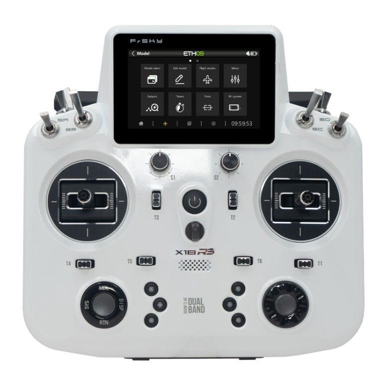 Thumbnail: FrSky Tandem X18RS  White-Grey-Red-Glamor