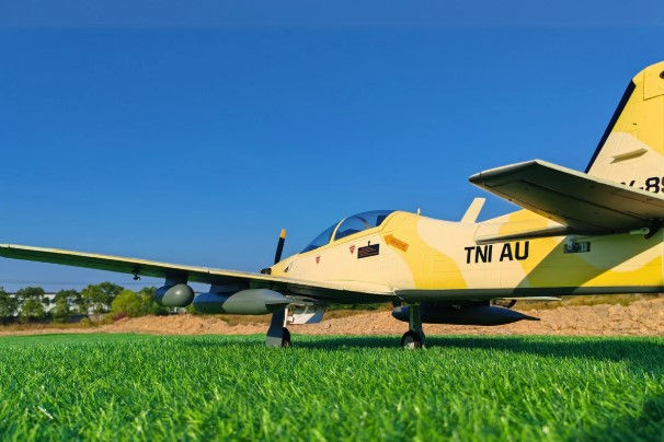 Thumbnail: Dynam RC EMB-312 Tucano 4S  - 1.3m Wingspan w/ Flaps - PNP