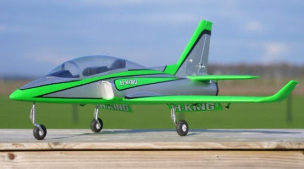 Thumbnail: H-King Viper 64mm EDF Jet-PNP side view landing gear