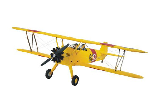 Dynam Stearman PT-17 RC Biplane 1300mm Yellow-Blue | FPV Builds RC