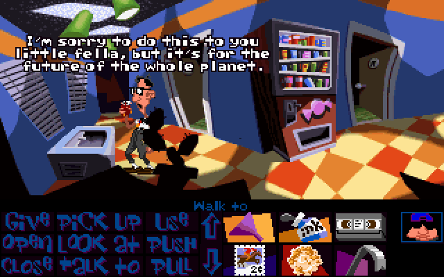 day of the tentacle pc ios windows ms dos maniac mansion nes scumm scummvm lucasarts dave grossman tim schafer double fine rgg retrogamegeeks.co.uk retrogaming videogames gamers gaming games retro game geeks gotm gamer ps4 playstation 4 vita mac os linux