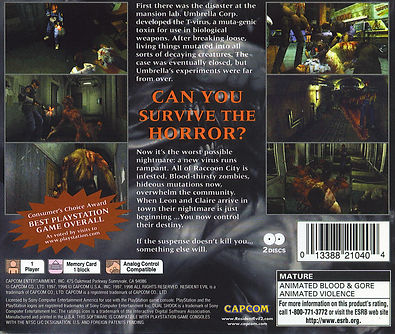 resident evil 2 biohazard capcom survival horror 90s zombies claire redfield wesker leon s kennedy playstation 1 ps1 sega dreamcast nintendo 64 gamecube N64 rgg retrogamegeeks.co.uk retrogaming videogames gamers gaming games retro game geeks windows pc ada