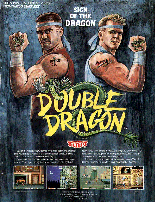 double dragon arcade nes nintendo master system gameboy c64 amiga zx spectrum amstrad atari st sega megadrive genesis windows pc 360 xbox taito ps3 rgg retrogamegeeks.co.uk retrogaming retrogames videogames retro collect gaming gamers games martial arts 