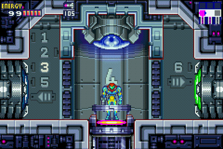 Metroid Fusion nintendo snes nes gamecube gba gameboy advance japan famicom retrogamegeeks.co.uk rgg retrogaming retrogames gaming gamers games videogames box art sci fi samus aran retro game geeks bounty hunter space mother brain