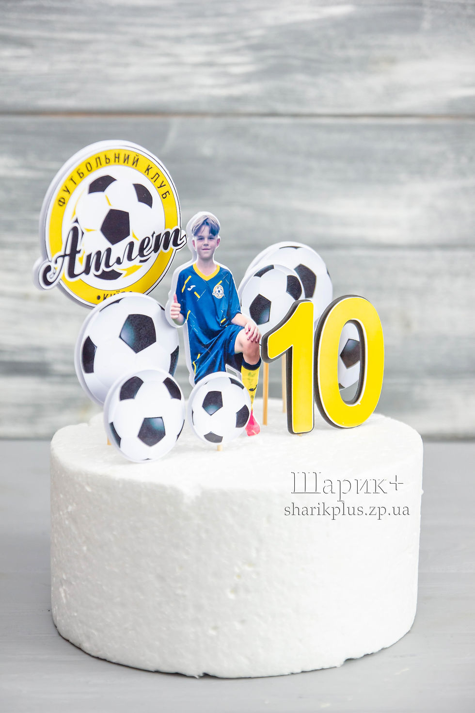 Прев'ю: Топери на торт Футбол