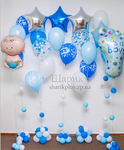 Прикраса кімнати на зустріч з пологового