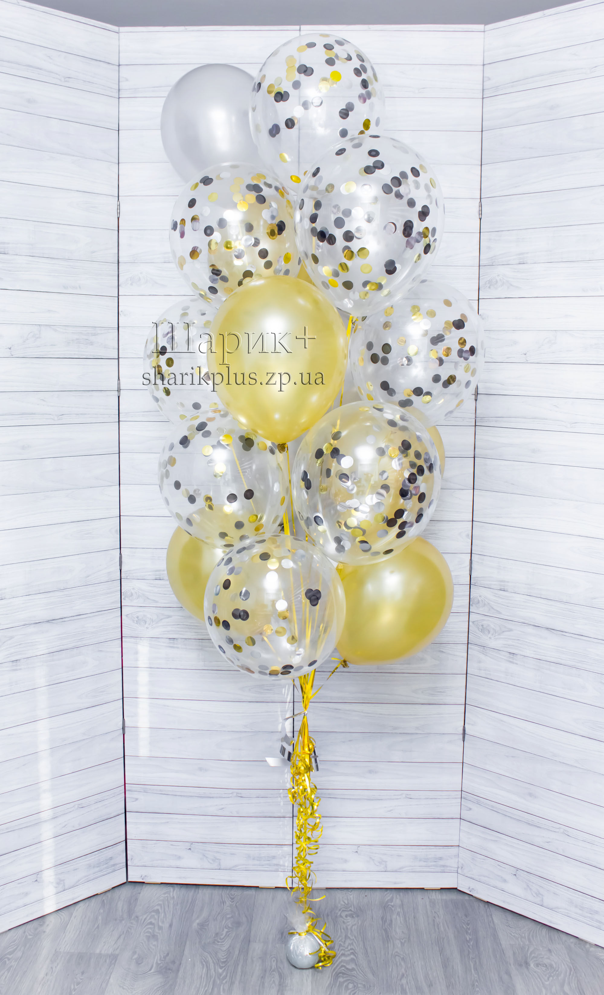 Фонтан з гелієвих куль