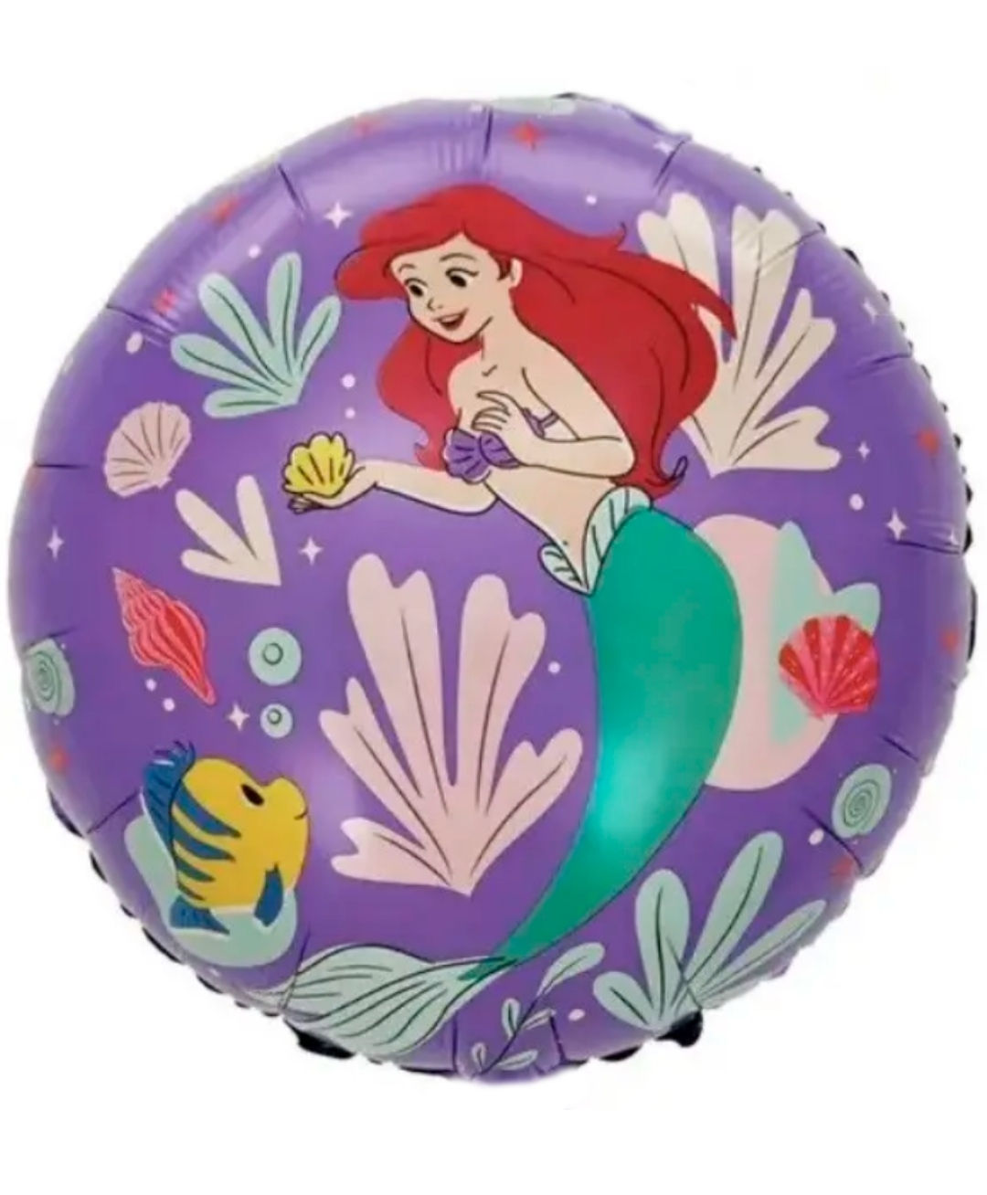 Фольгована гелієва куля з малюнком Ариель