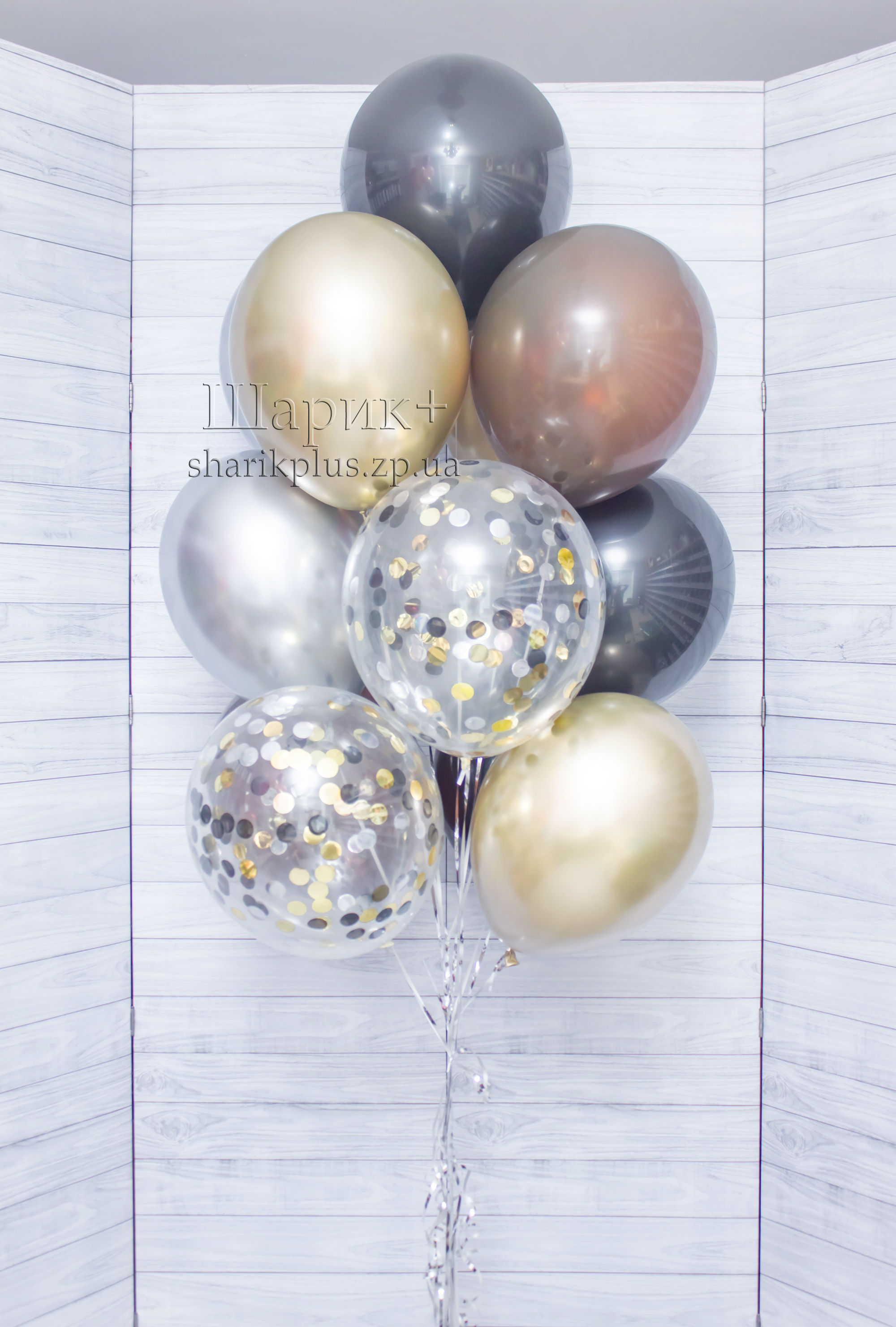 Фонтан з гелієвих куль