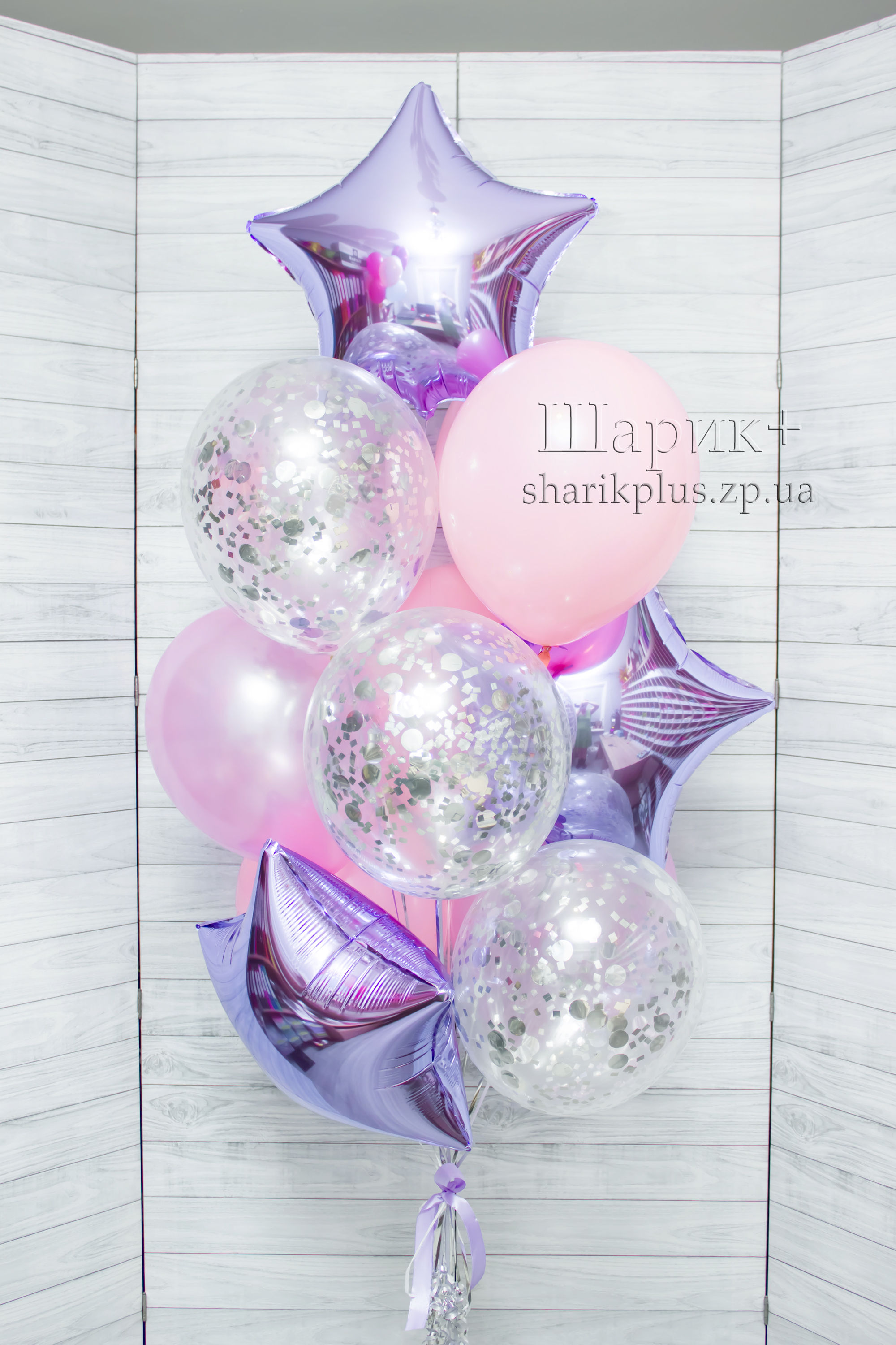 Фонтан з гелієвих куль