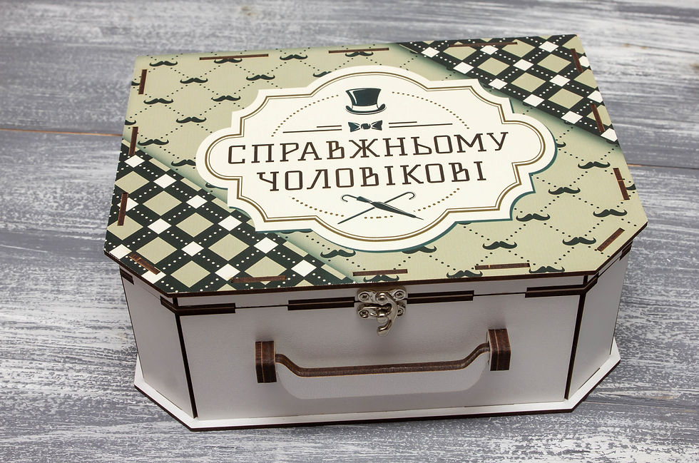 Прев'ю: Бокс сундук Віскі