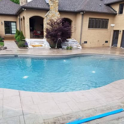 Stunning pool installation, courtesy of hydra pools