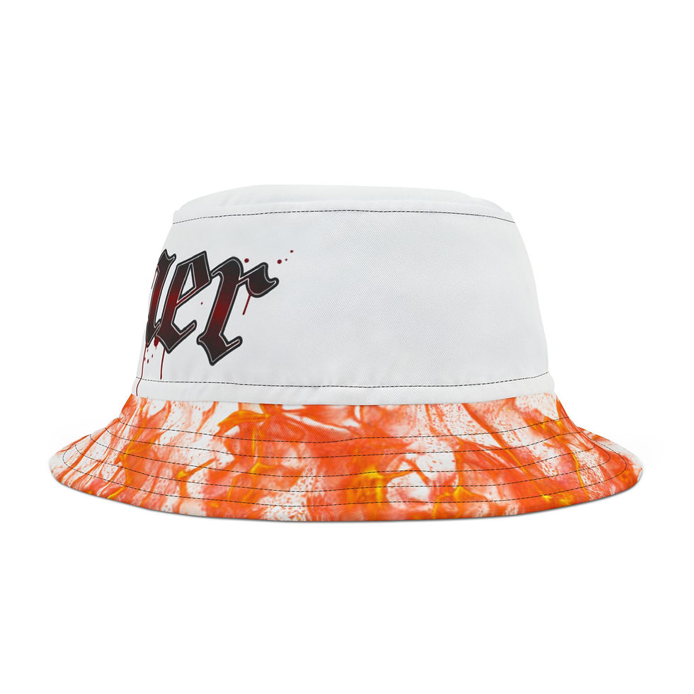 Thumbnail: Sinner Bucket Hat (White)
