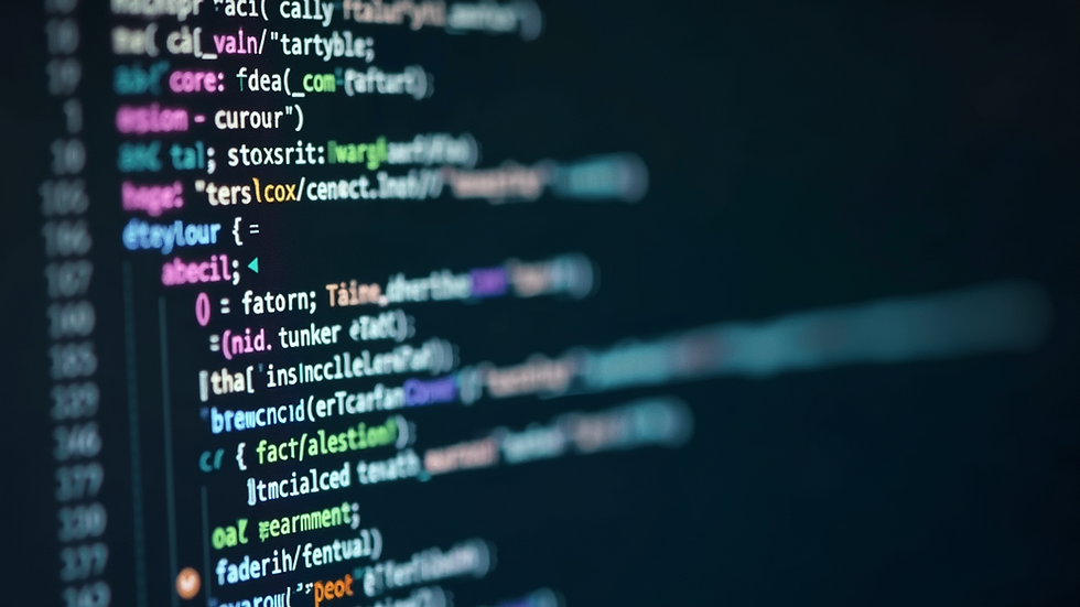 Eye-level view of a code editor with Tabnine's AI suggestions visible