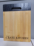 flat engraved cutting board