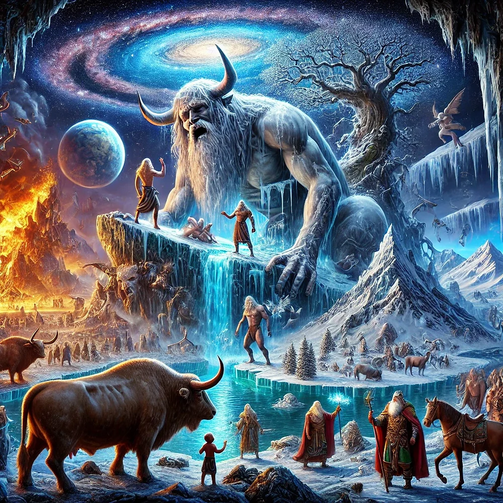 Mythe de la Création Nordique : Ginnungagap, Ymir, Odin & la Cosmogonie ...