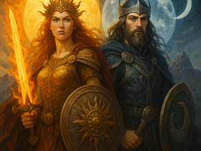 Sól et Máni : Les jumeaux célestes de la mythologie nordique