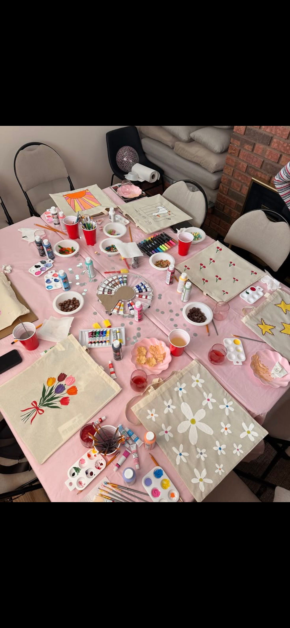 Summer Tote Bag Painting🎨👛
