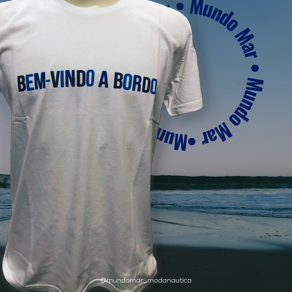 Camiseta Bem-Vindo a Bordo