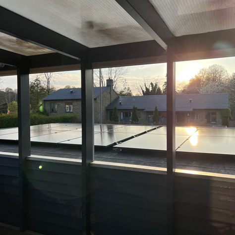6 Kw solcelle setup