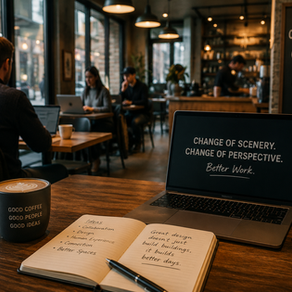 Why I Keep Leaving My Home Office for a Coffee Shop