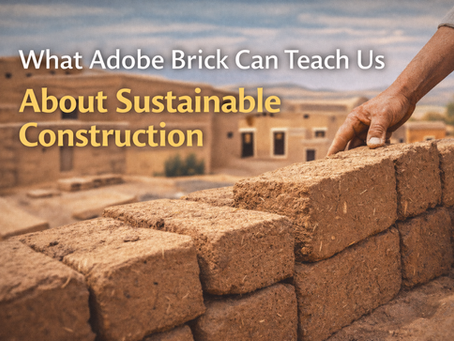 What Adobe Brick Can Teach Us About Sustainable Construction