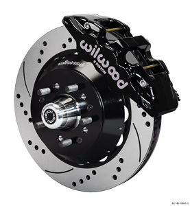 Thumbnail: 140-10641  AERO6 Big Brake Front Brake Kit - 14" 6 PISTON