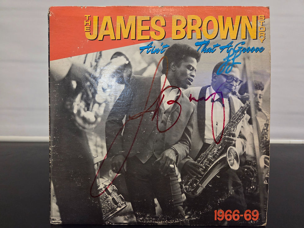 James Brown ~ Ain't That A Groove ~ From 1984 ~ Signed! ~ $600.00 ~ OBO