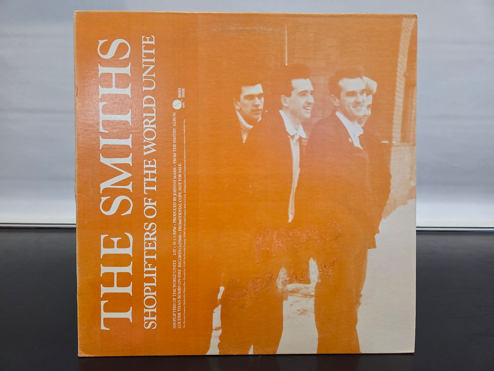 The Smiths ~ Shoplifters Of The World Unite ~ 1987 ~ Rare Promo! ~ Vg-/Nm ~ $299.00 ~ OBO