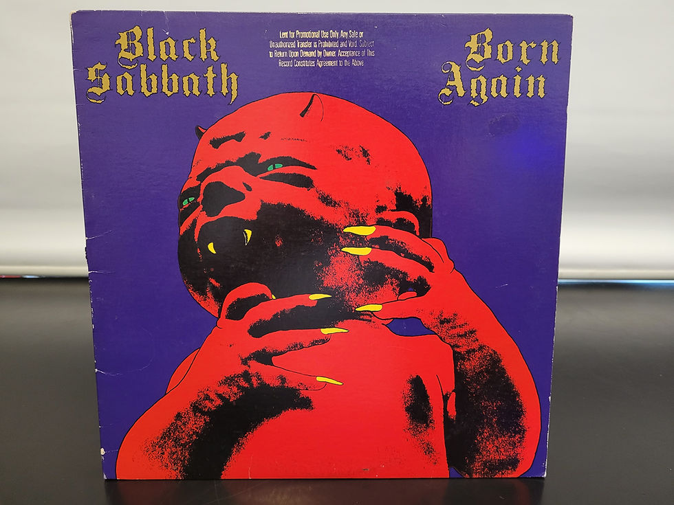 Black Sabbath ~ Born Again ~ 1983 ~ Gold Stamp Promo! ~ 1983 ~ Vg+/Nm Condition ~ $150.00