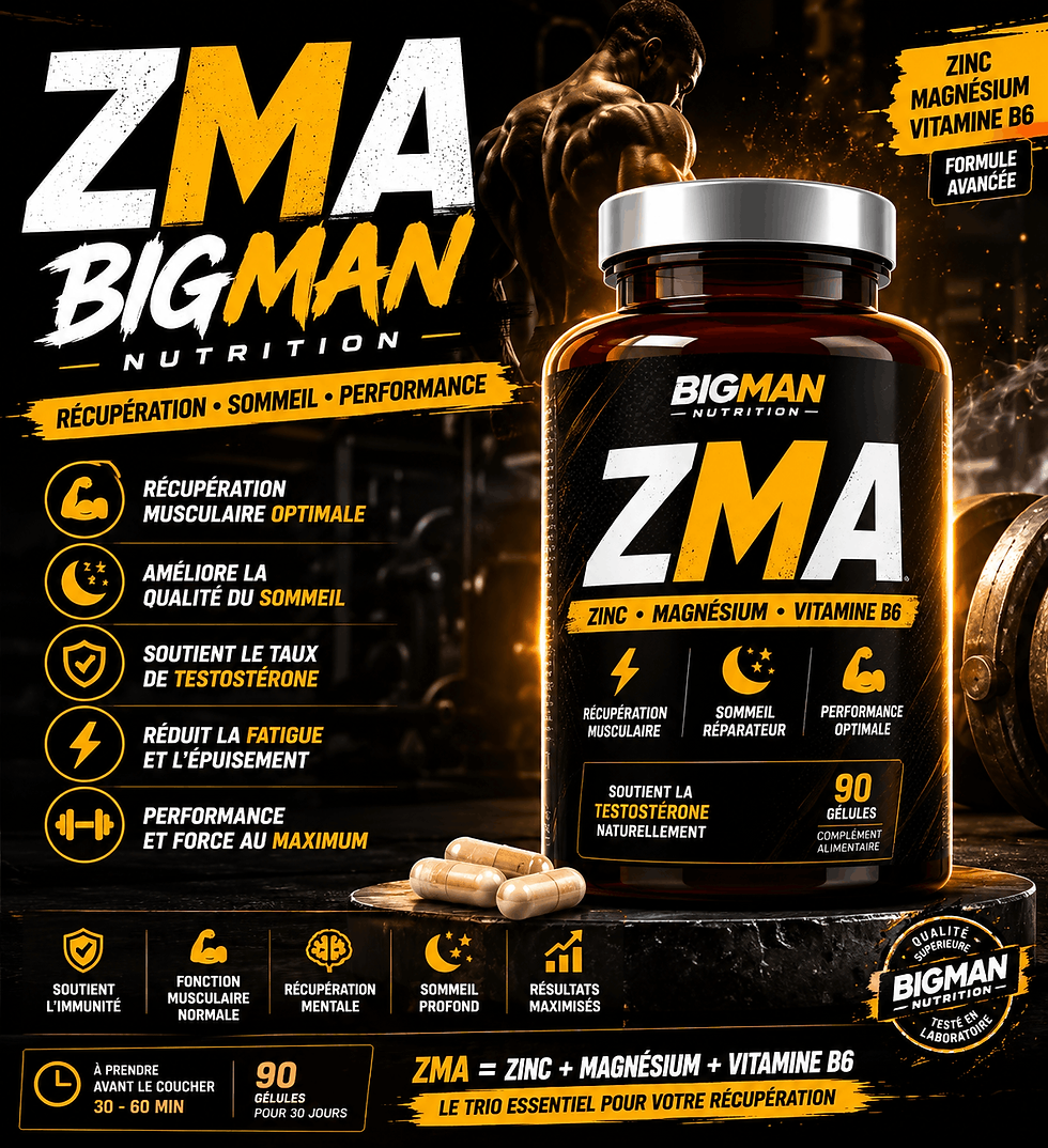 ZMA de BigMan Nutrition