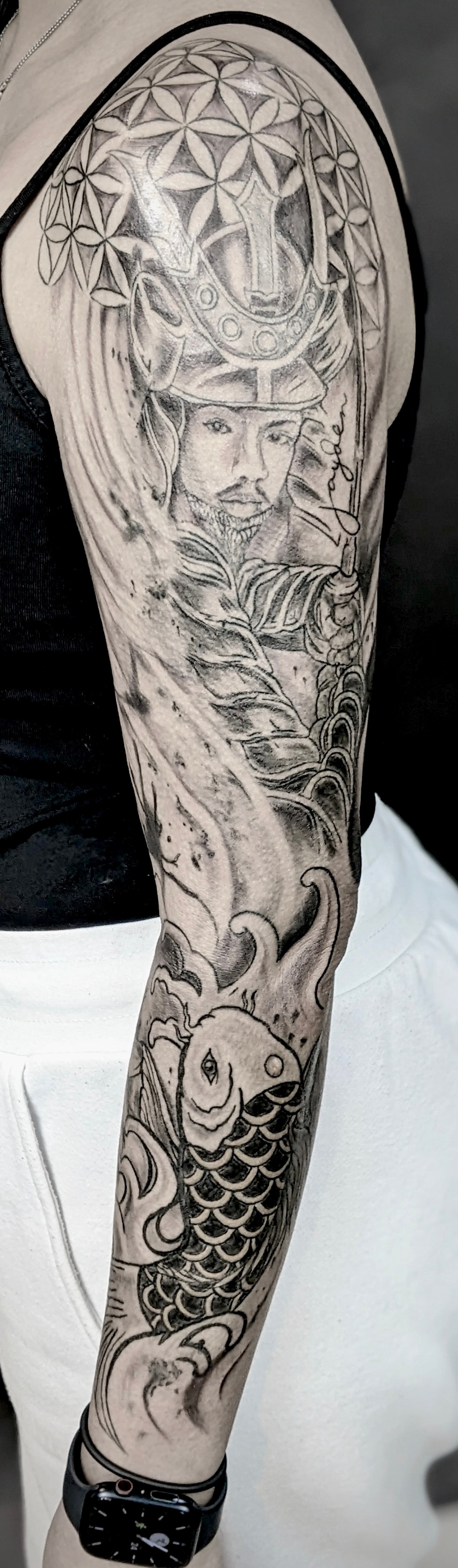 Samurai and Koi