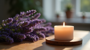 Using Stress Relief Candles to Create Calm Moments