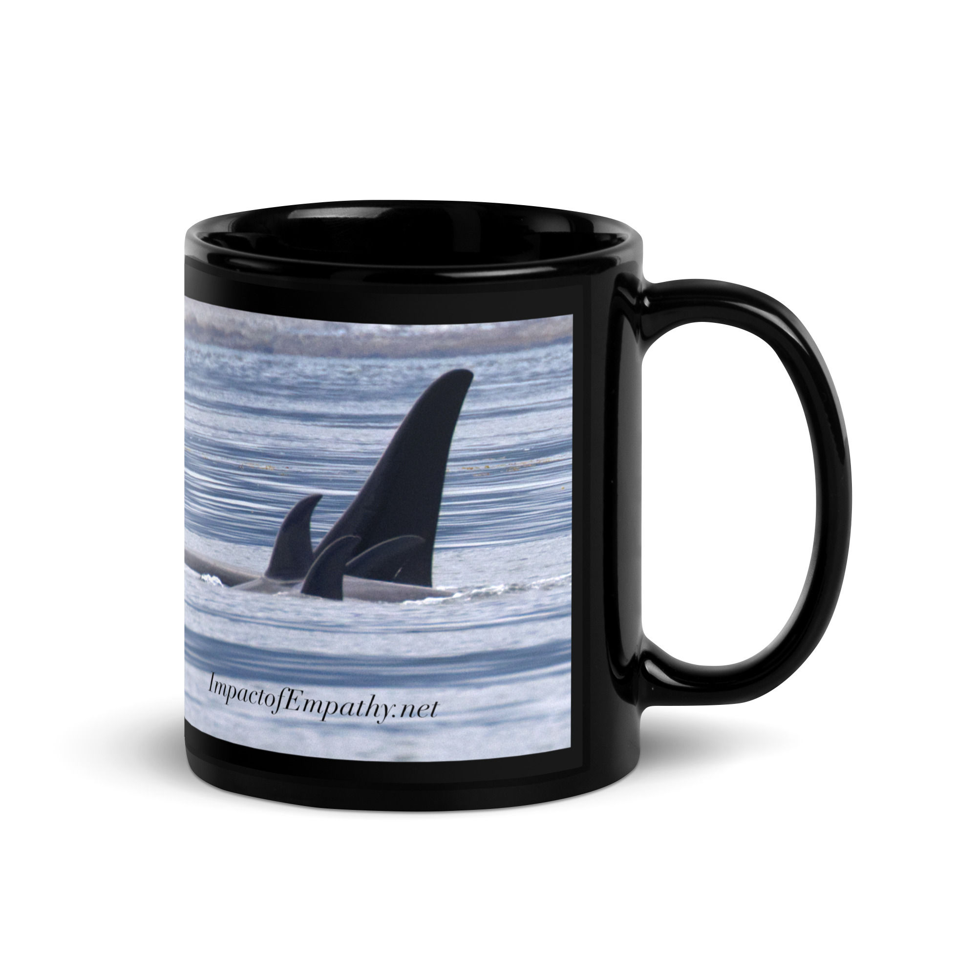 Show your love. Share your passion. Orca mug