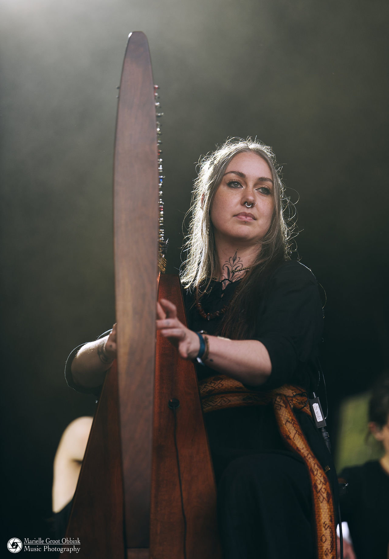 Concert photo of the neopagan folk band Sowulo at Castlefest 2025 by photographer By Marielle