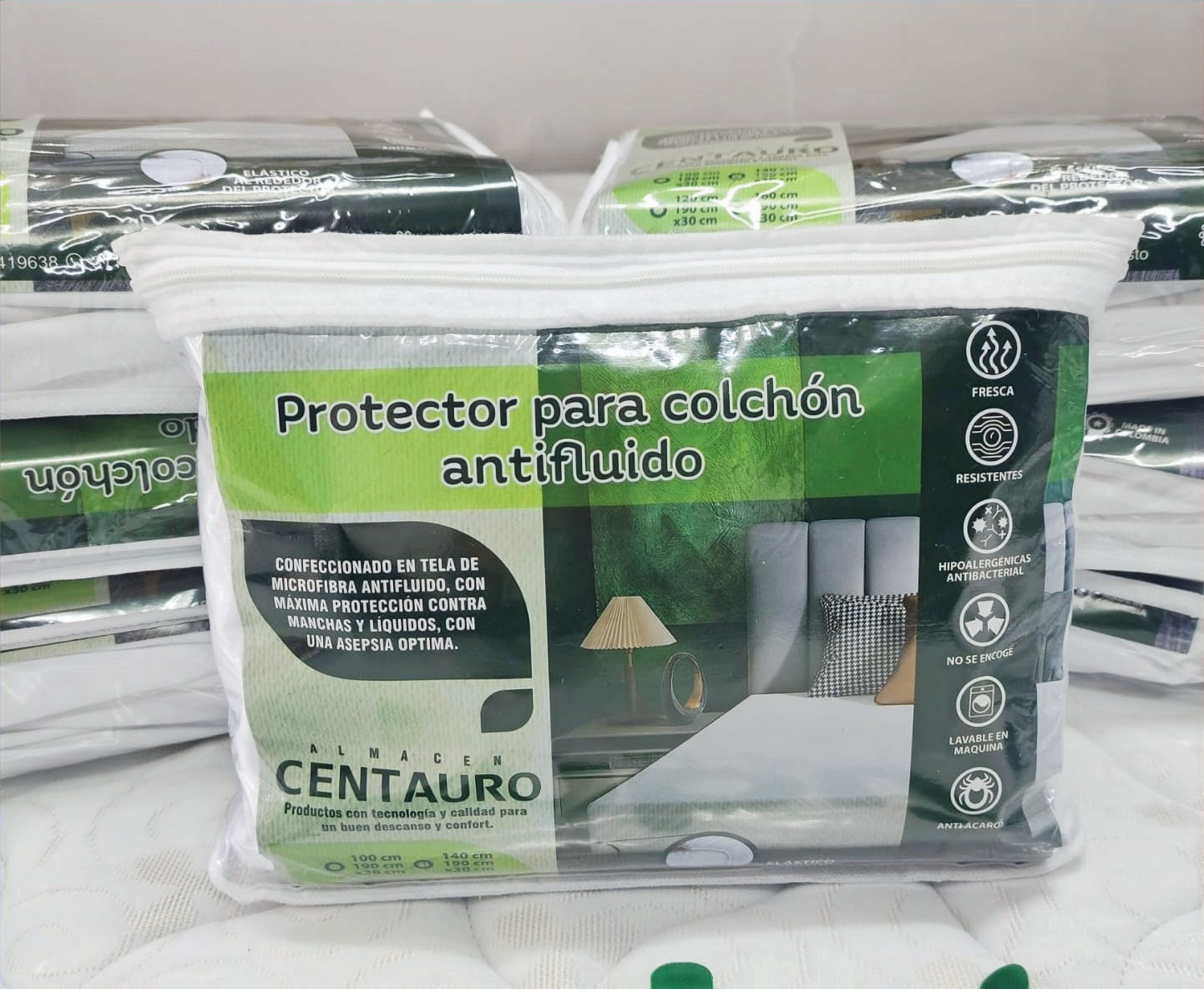 Forro protector anti fluido