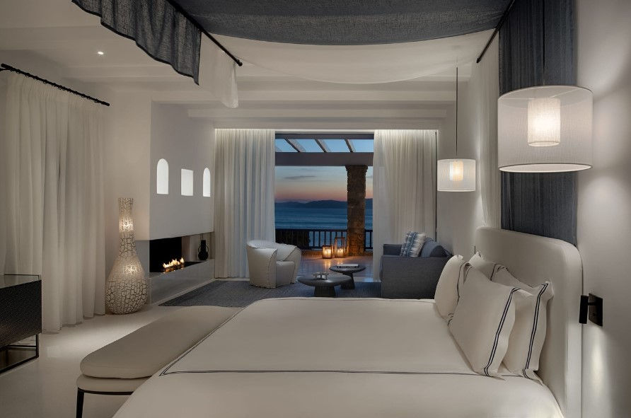 Mykonos Grand Resort Hotel Greece Hotels Greece Islands Hotels Mykonos Hotels Infinity Pool Hotels Greece Holiday Griechenland Urlaub Luxury Hotels in Greece Islands Adult Hotels in Mykonos Adult Hotels in Greece Islands Cheap Holiday in Greece Islands Greek Islands Holiday