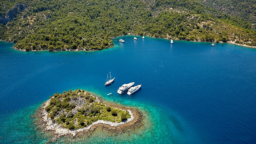 Tekne Tatili - Turkey Yacht Charter - Bedri Rahmi Bay - Gocek Bays - Turkey Holiday Destinations - Turkish Riviera