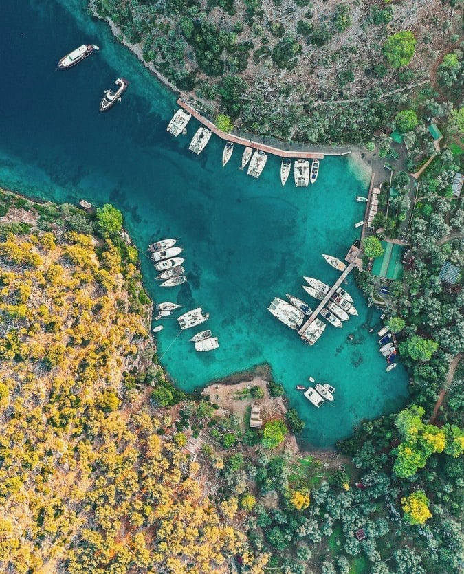 Göcek Tekne Turu - Göcek Kiralık Tekne - Göcek Kiralık Gulet - Göbün Koyu - Kapi Creek - Göcek Koyları - Ege Koyları