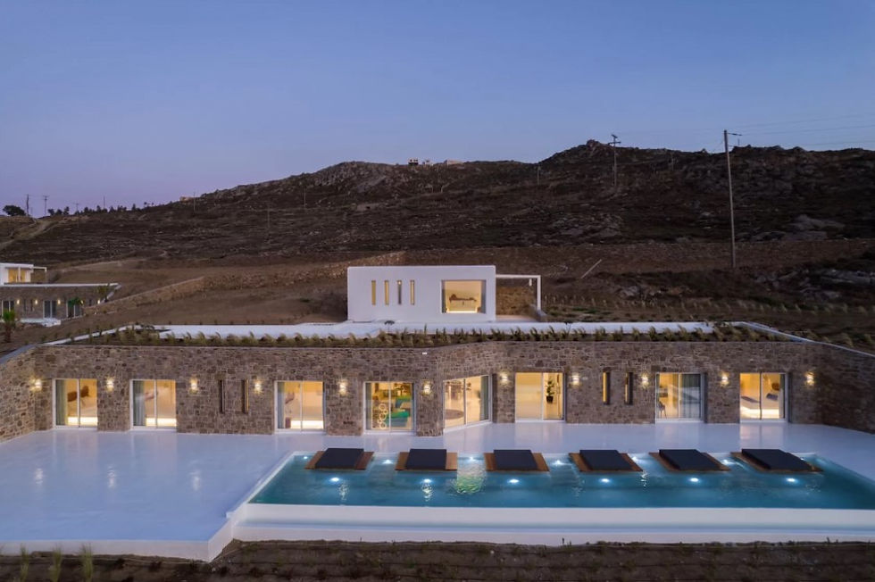 Luxury Rental Villas in Mykonos Greece