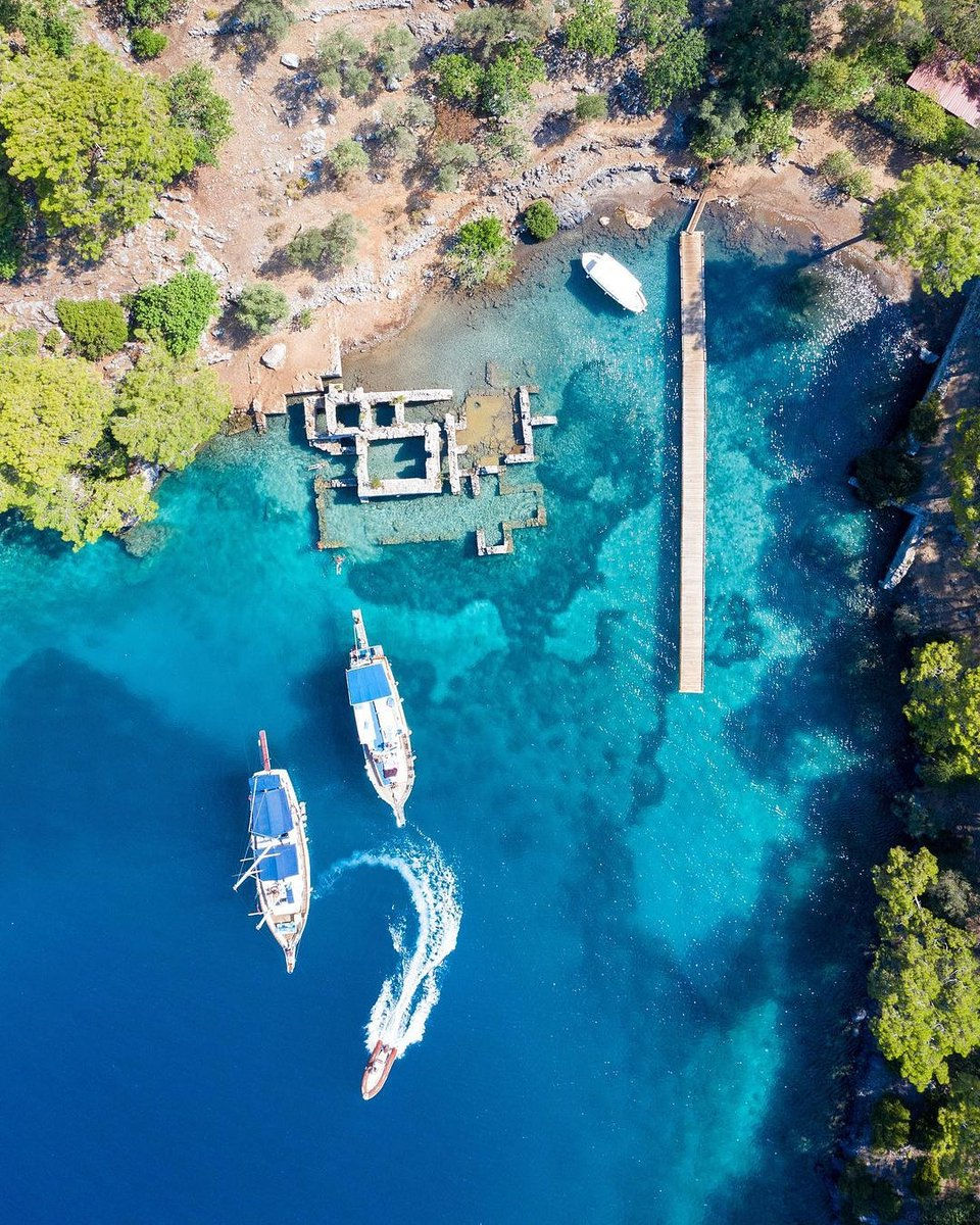 Göcek Tekne Turu - Göcek Kiralık Tekne - Göcek Kiralık Gulet - Kleopatra Hamam Koyu - Göcek Koyları - Ege Koyları