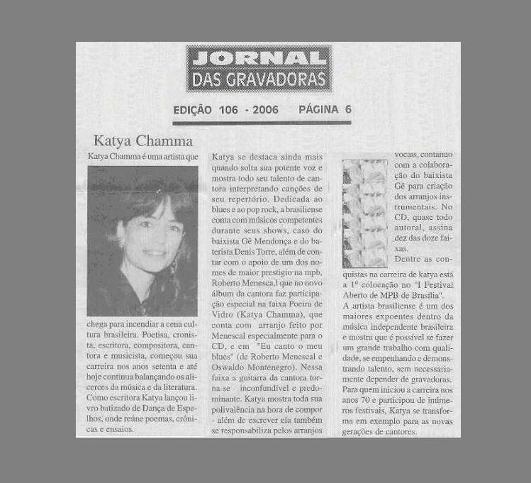 JORNAL DAS GRAVADORAS