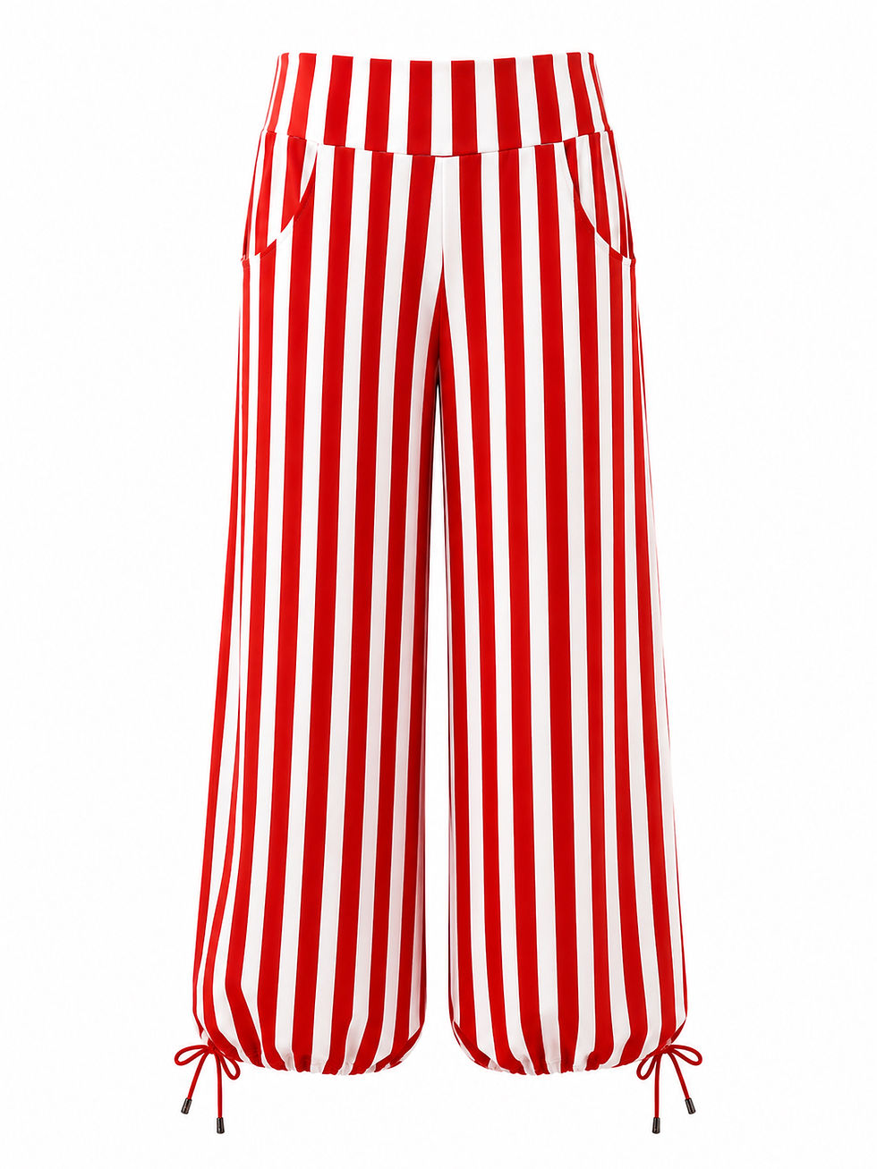 Thumbnail: Viscose stripe pantalon