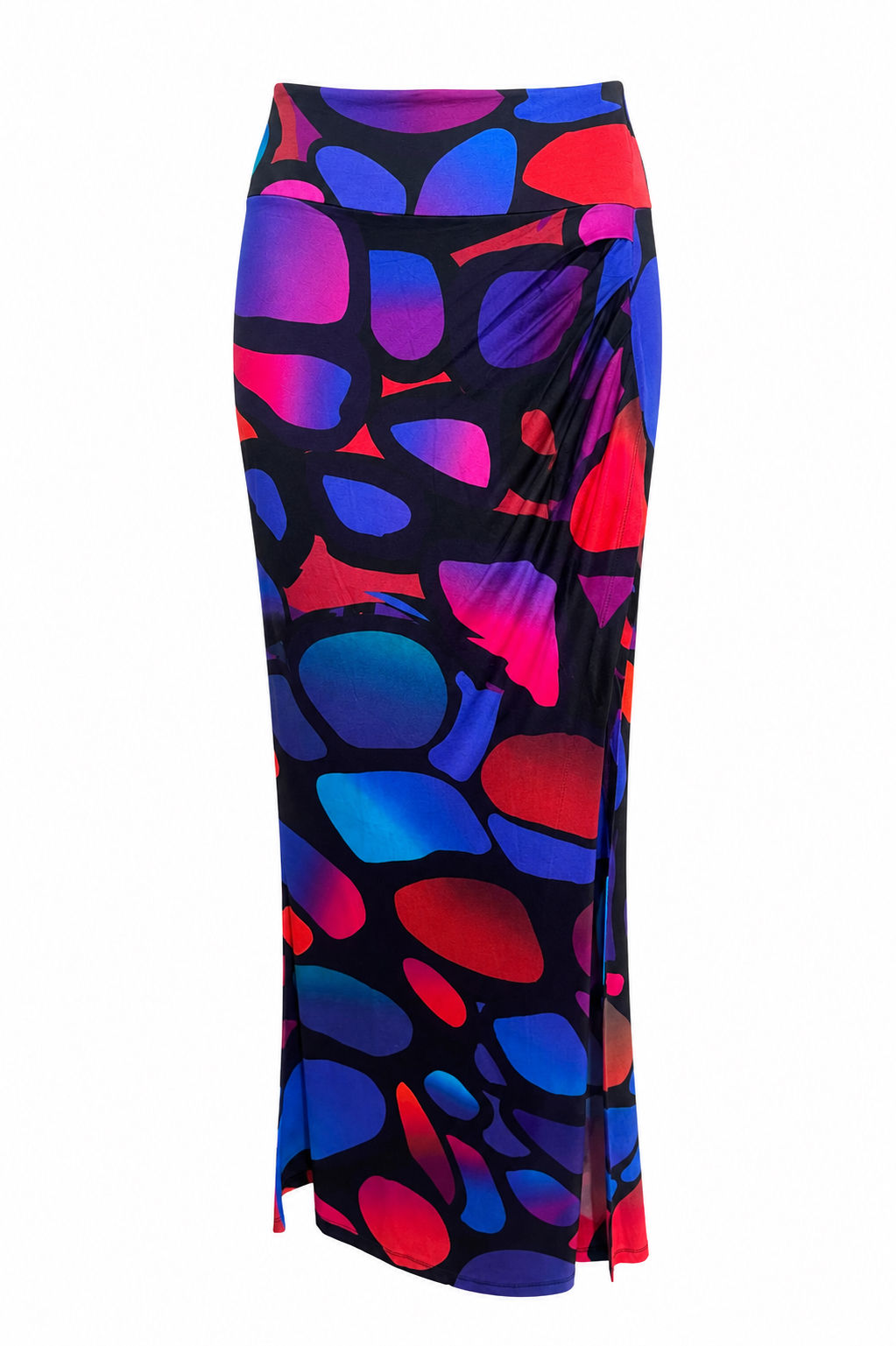 Skirt viscose jersey colourbom