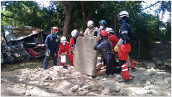 Pista de Rescate en Estructuras Colapsadas Livianas