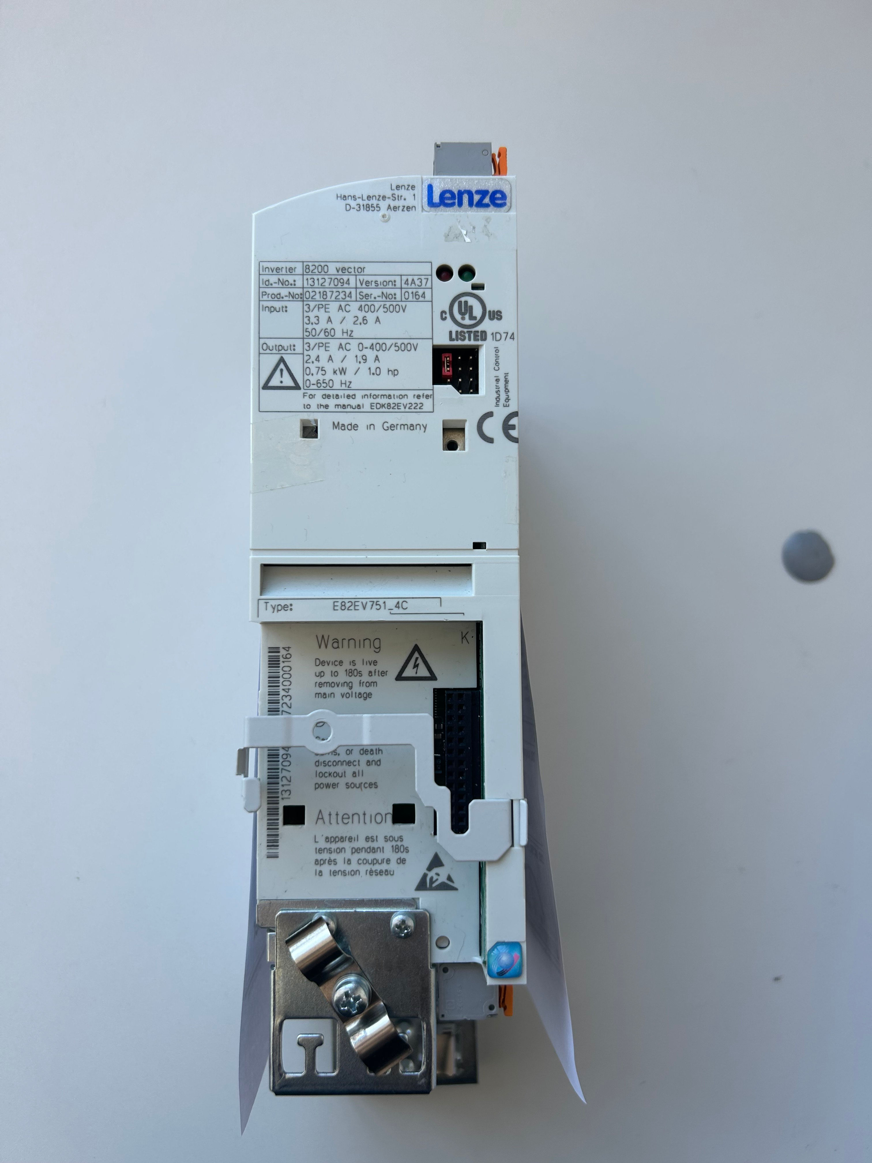 Lenze E82EV751_4C 0,75kW Frequenzumrichter